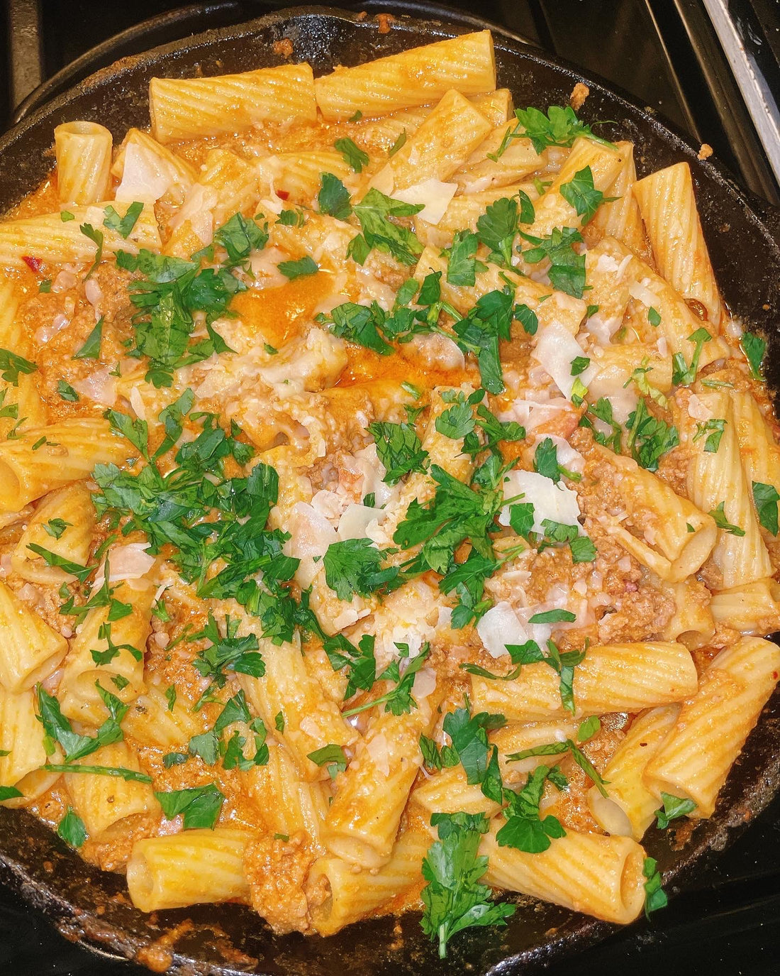 Rigatoni with Ragù Bolognese