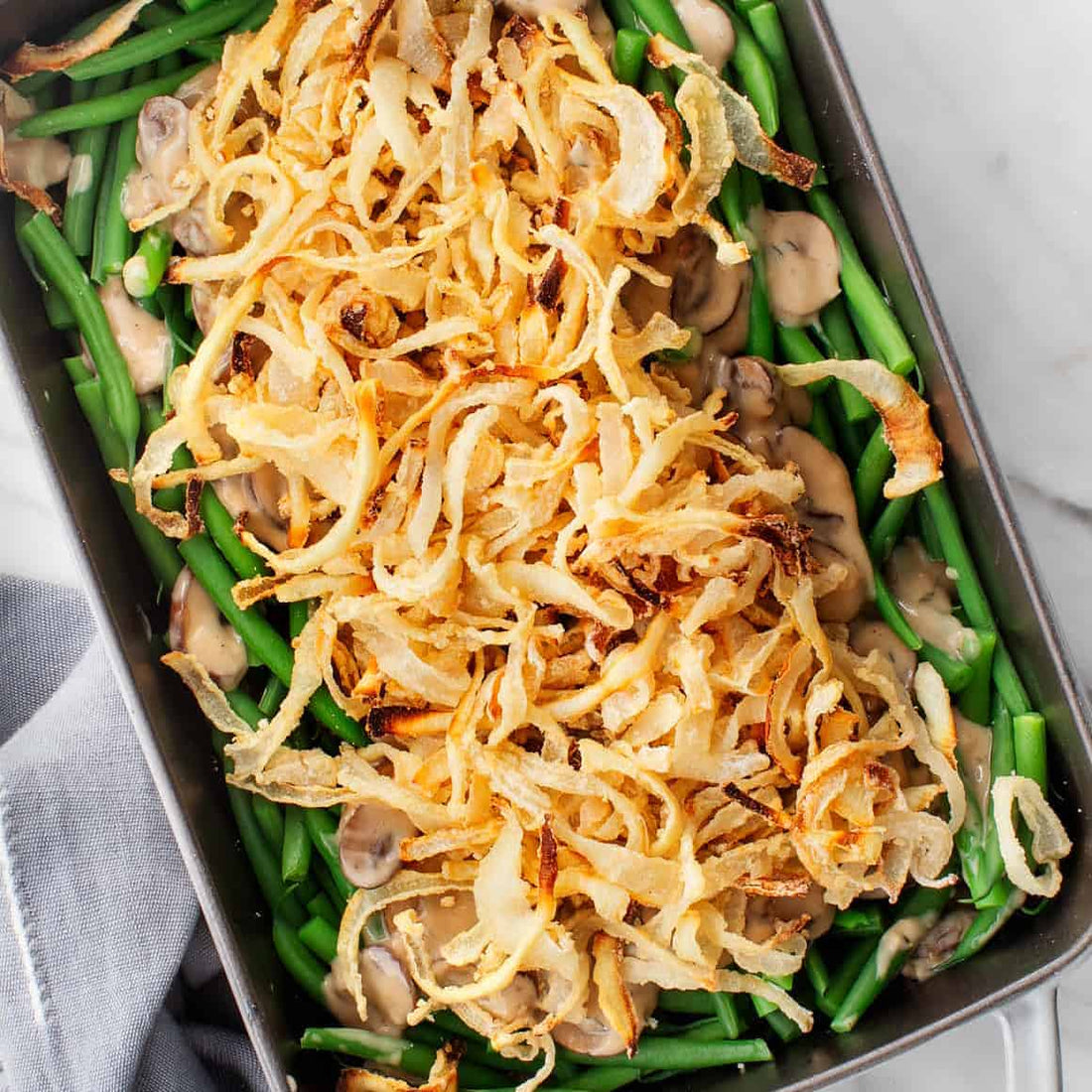 Not your Mama’s Green Bean Casserole
