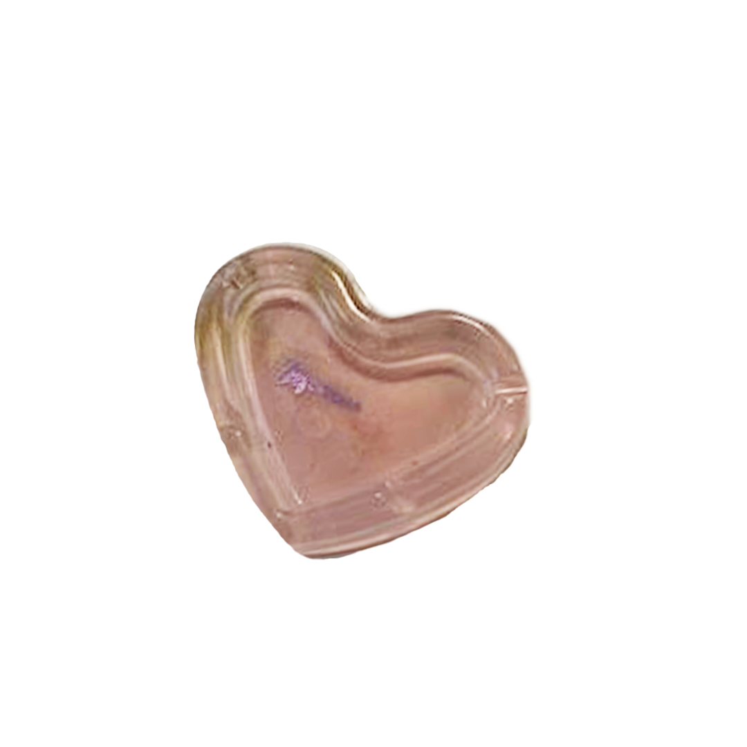 Baby Pink Heart Ashtray
