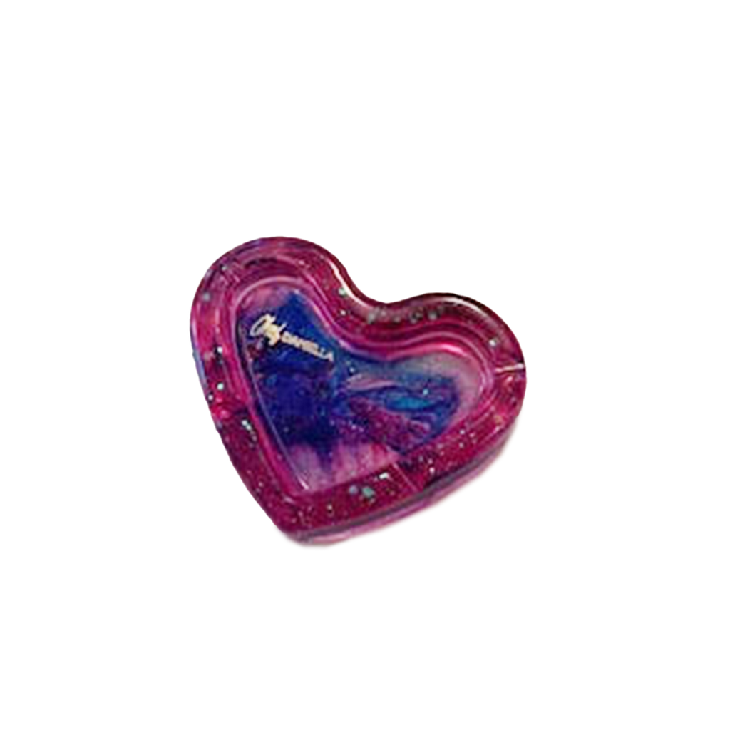 Fuchsia Heart Ashtray